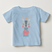 Queen Bunny Baby T-shirt (Voorkant)