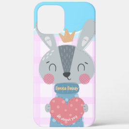 Queen Bunny iPhone 12 Pro Max Hoesje