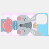 Queen Bunny iPhone 12 Pro Max Hoesje (Achterkant / Rechts)