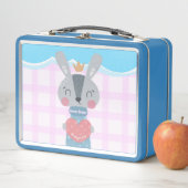 Queen Bunny Metal Lunchbox (In situ)