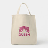 queen Canvas tas (Achterkant)
