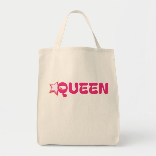 queen Canvas tas (Voorkant)