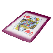 QUEEN CARD BADMAT (Gekanteld)