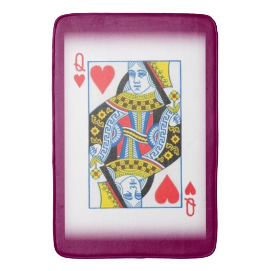 QUEEN CARD BADMAT (Voorkant Verticaal)