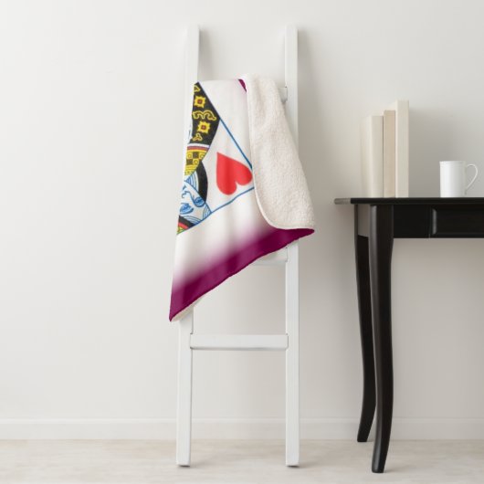 QUEEN CARD SHERPA DEKEN (In situ)