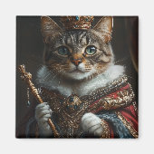 Queen Cat Magnet - Regel uw koelkast in stijl (Voorkant)