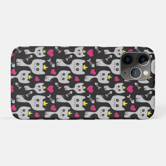Queen Cat Pattern Case-Mate iPhone Case (Achterkant (horizontaal))