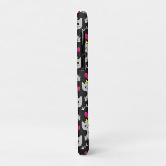 Queen Cat Pattern Case-Mate iPhone Case (Achterkant/links)