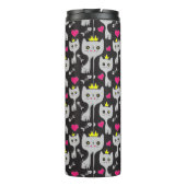 Queen Cat Pattern Thermosbeker (Achterkant)
