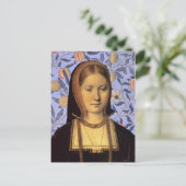Queen Catherine of Aragon - Portrait Postcard Briefkaart (Staand voorkant)