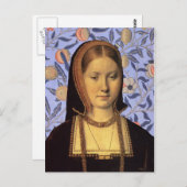 Queen Catherine of Aragon - Portrait Postcard Briefkaart (Voorkant / Achterkant)