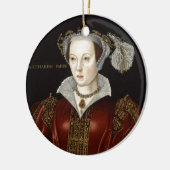 Queen Catherine Parr Keramisch Ornament (Links)
