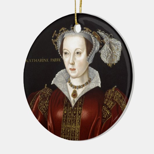 Queen Catherine Parr Keramisch Ornament (Links)