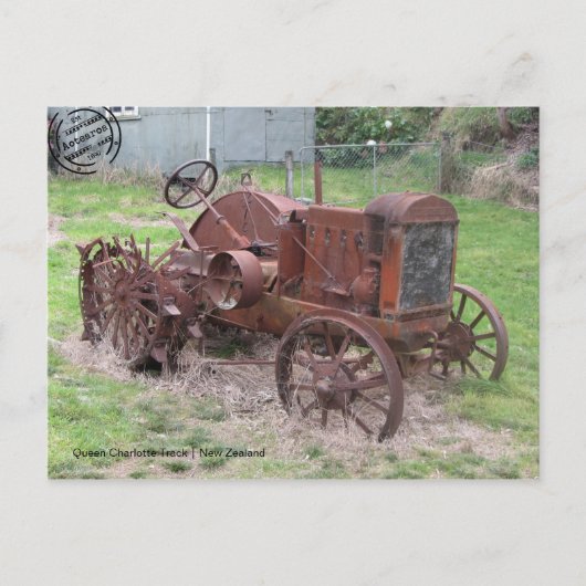 Queen Charlotte Track (Neuseeland) Postkarte Briefkaart (Voorkant)