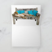 QUEEN CHEETAH BLANK KAART (Binnen)