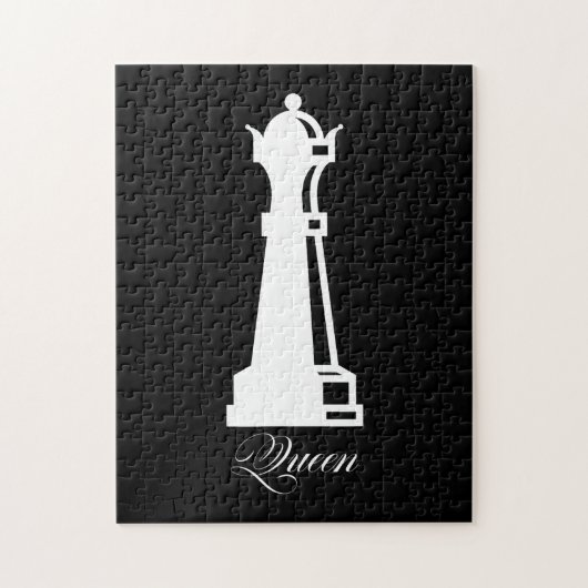 Queen Chess Piece Halloween Costume Chess Lover Legpuzzel (Verticaal)