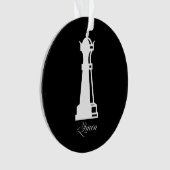 Queen Chess Piece Halloween Costume Chess Lover Ornament (voorkant)