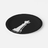 Queen Chess Piece Halloween Costume Chess Lover Papieren Bordje (Gekanteld)