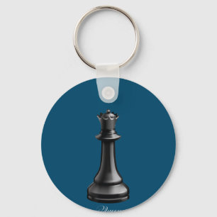 Queen Chess Piece Halloween Costume Chess Lover Sleutelhanger