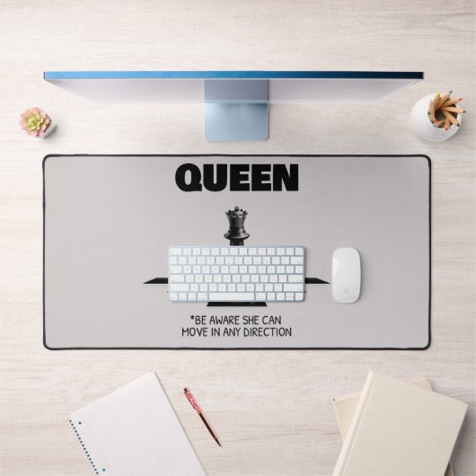 Queen Chess Wees je ervan bewust dat ze in elke ri Bureaumat (Kantoor 1)