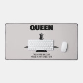 Queen Chess Wees je ervan bewust dat ze in elke ri Bureaumat (Keyboard & Muis)