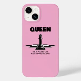 Queen Chess Wees je ervan bewust dat ze in elke ri Case-Mate iPhone 14 Hoesje
