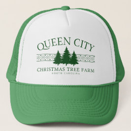 Queen City Christmas Tree Boerderij, North Carolin Trucker Pet