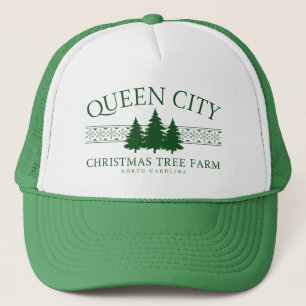 Queen City Christmas Tree Boerderij, North Carolin Trucker Pet