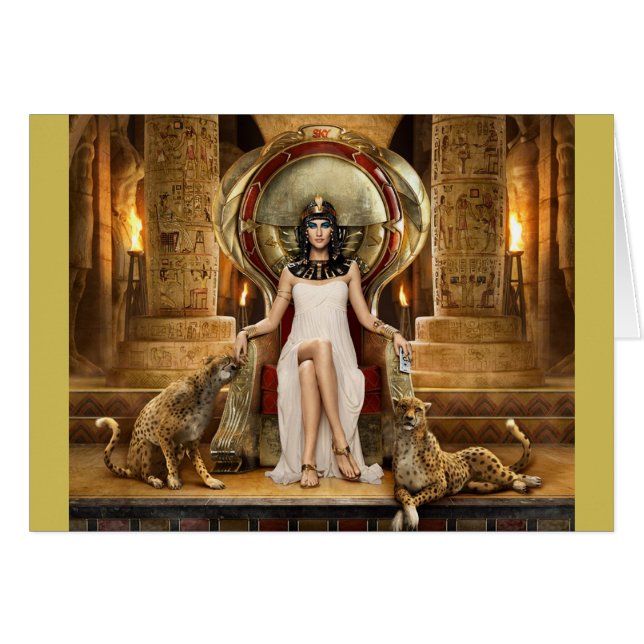 Queen Cleopatra (Voorkant Horizontaal)