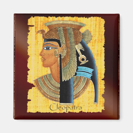 Queen Cleopatra Egyptian Art Magnets Magneet (Voorkant)