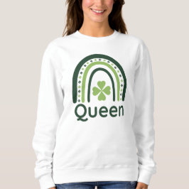 Queen Clover Boho Rainbow Trui