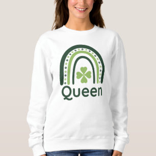 Queen Clover Boho Rainbow Trui