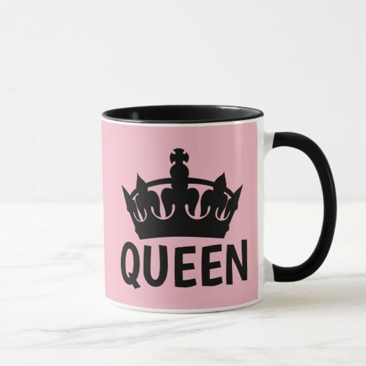 QUEEN Coffee Mok voor haar (Rechts)