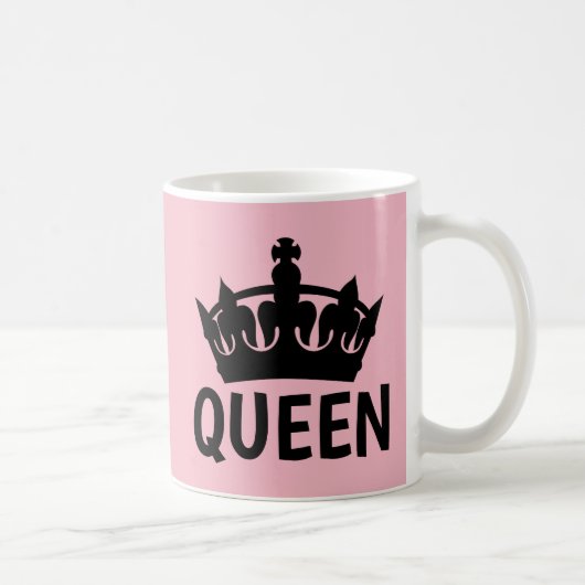 QUEEN Coffee Mok voor haar (Rechts)