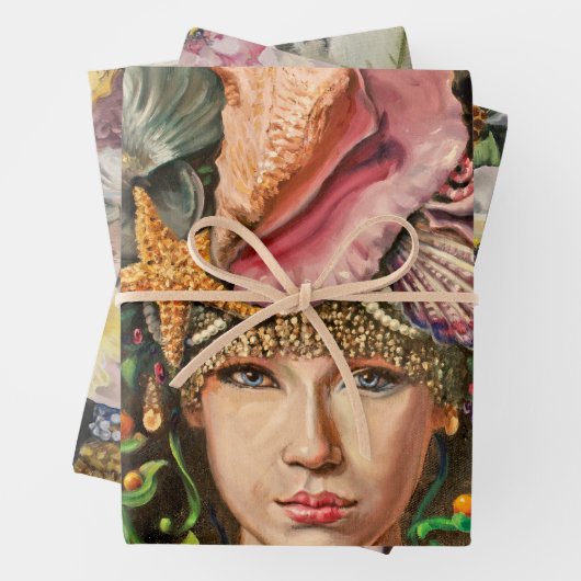 Queen Collectie Wrapping Set Inpakpapier Vel (In situ)