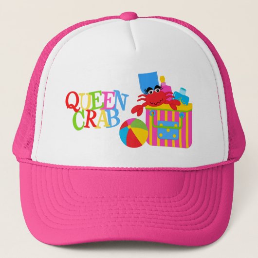 Queen Crab - Trucker Hat Trucker Pet (Voorkant)