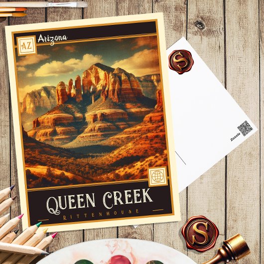 Queen Creek, Arizona |  BRIEFKAART
