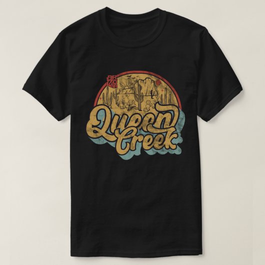 Queen Creek, Arizona T-shirt (Design voorkant)