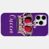 Queen Crown Case-Mate iPhone Case (Achterkant (horizontaal))