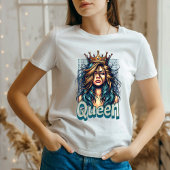 Queen Crown Graphic trendy shirt