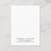 Queen Crown Handgemaakte Sieraden Ketting Hanger Visitekaartje (Achterkant)