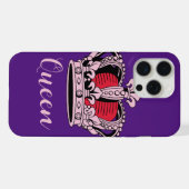 Queen Crown iPhone Hoesje (Achterkant horizontaal)