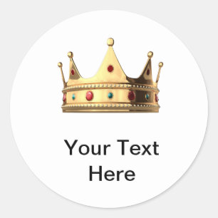 Queen Crown Sticker Pack