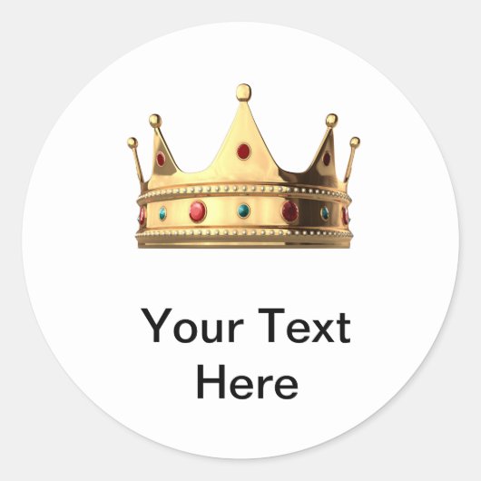 Queen Crown Sticker Pack (Voorkant)