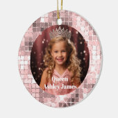 Queen Custom Photo Christmas Ornament (Links)