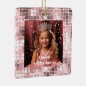 Queen Custom Photo Christmas Ornament (Rechts)