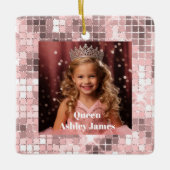 Queen Custom Photo Christmas Ornament (Voorkant)