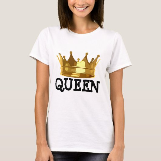 QUEEN Dames Womens T-SHIRTS (Voorkant)