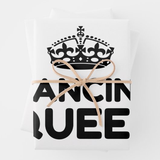 QUEEN DANCING INPAKPAPIER VEL (In situ)