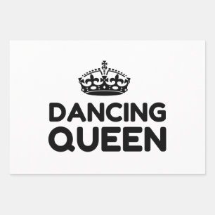 QUEEN DANCING INPAKPAPIER VEL